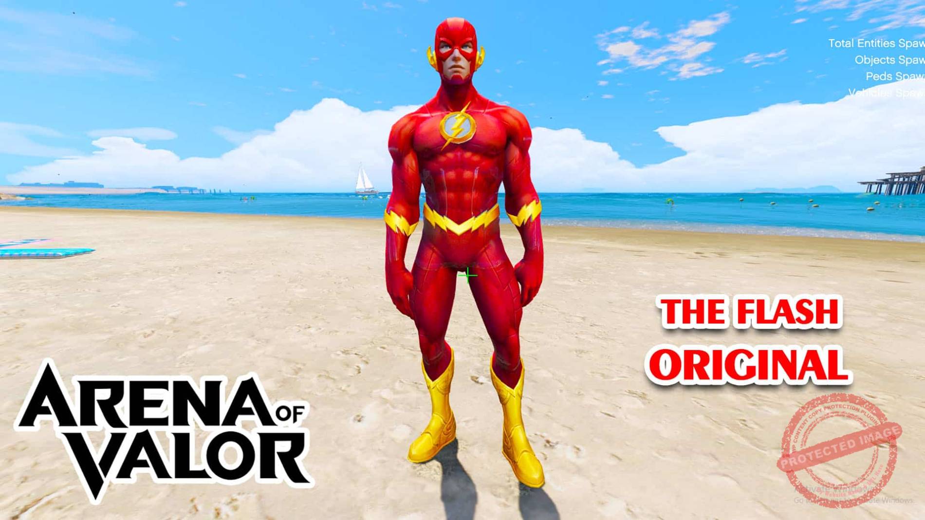 GTA 5 Mod The Flash Arena of Valor