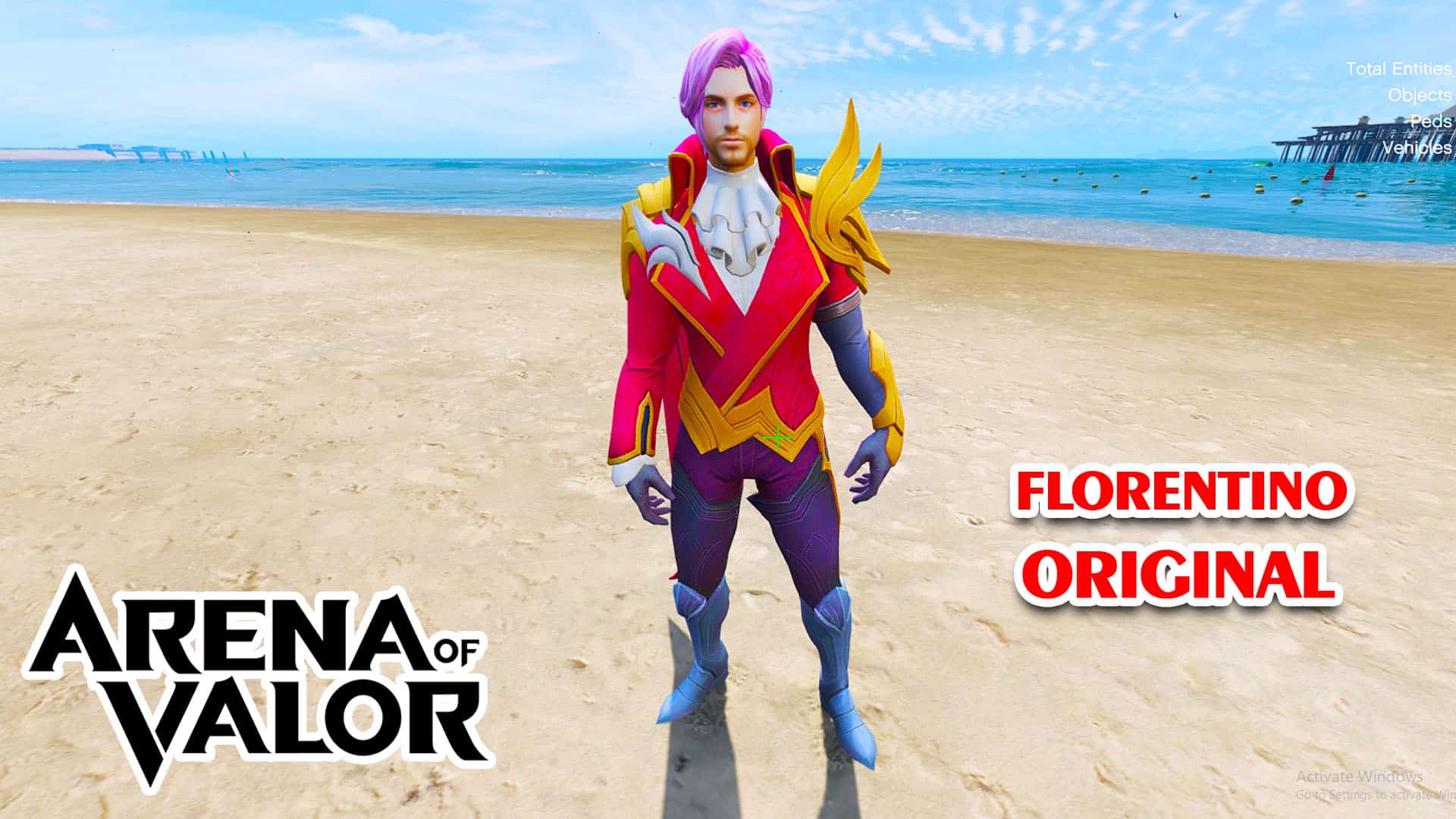 GTA 5 Mod Florentino Original Arena of Valor
