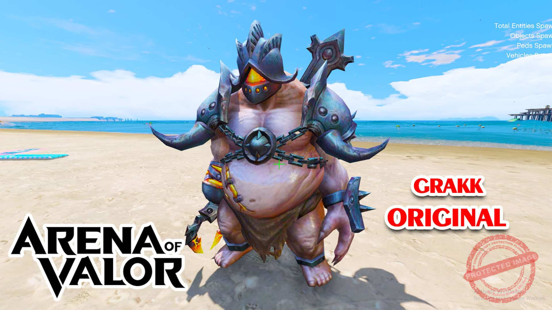 GTA 5 Mod Grakk Original Arena of Valor