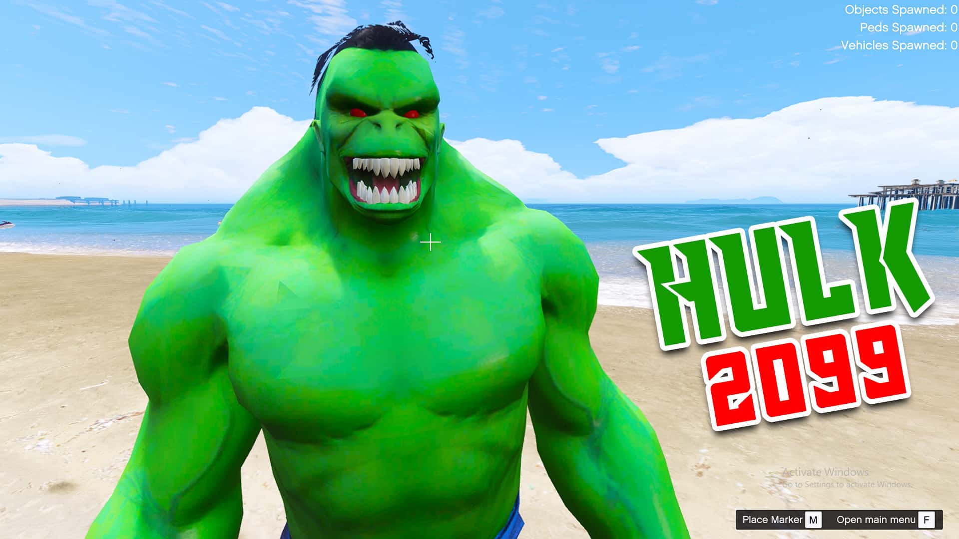 GTA 5 Mod HULK 2099