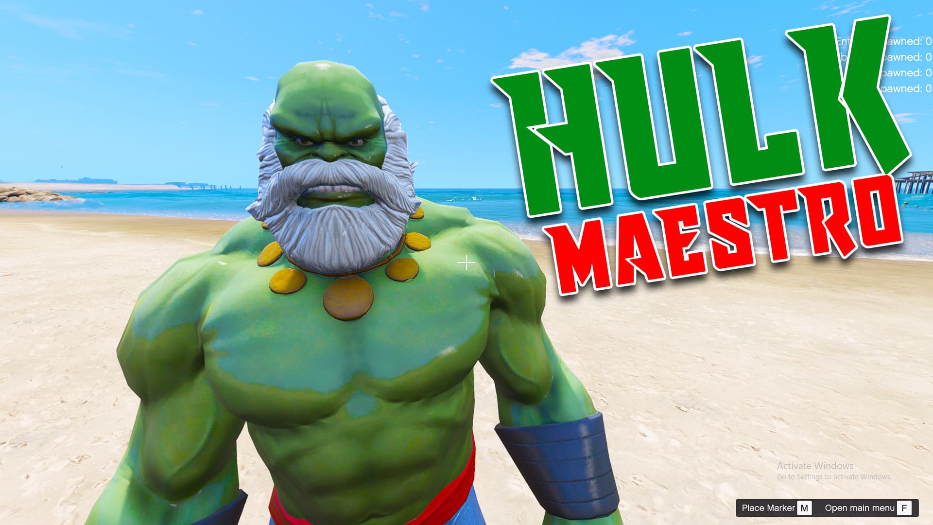 GTA 5 Mod HULK Maestro