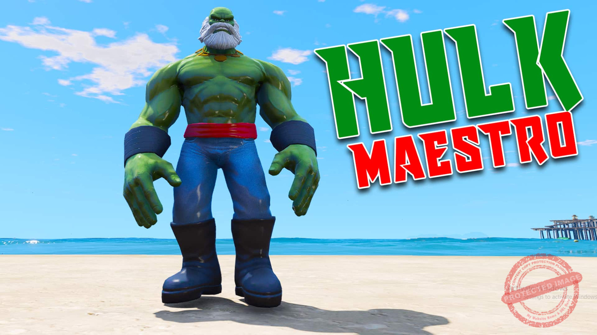 GTA 5 Mod HULK Maestro