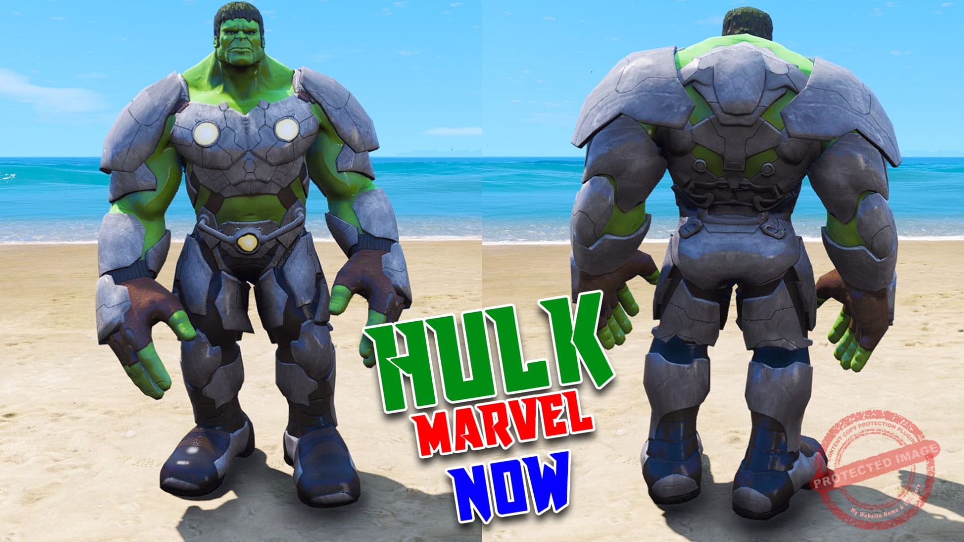 GTA 5 Mod HULK Marvel NOW