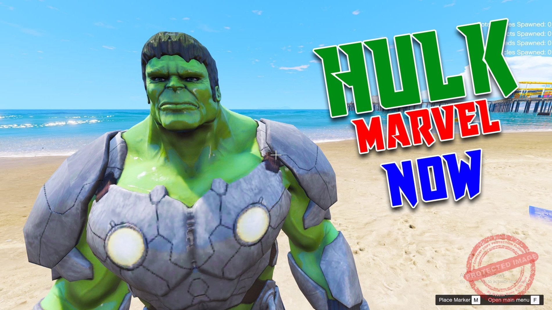GTA 5 Mod HULK Marvel NOW