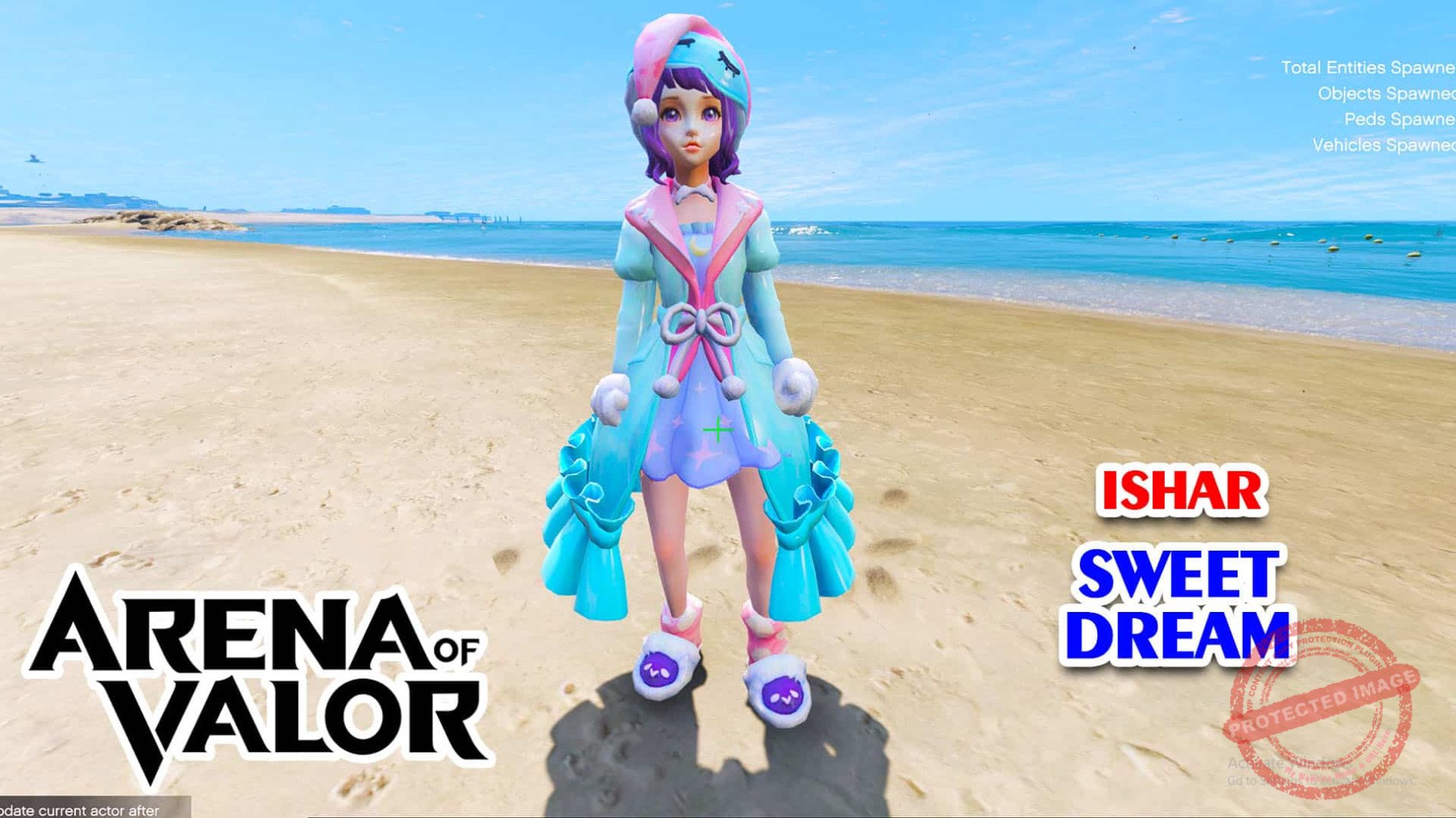 GTA 5 Mod Ishar Sweet Dream Arena of Valor