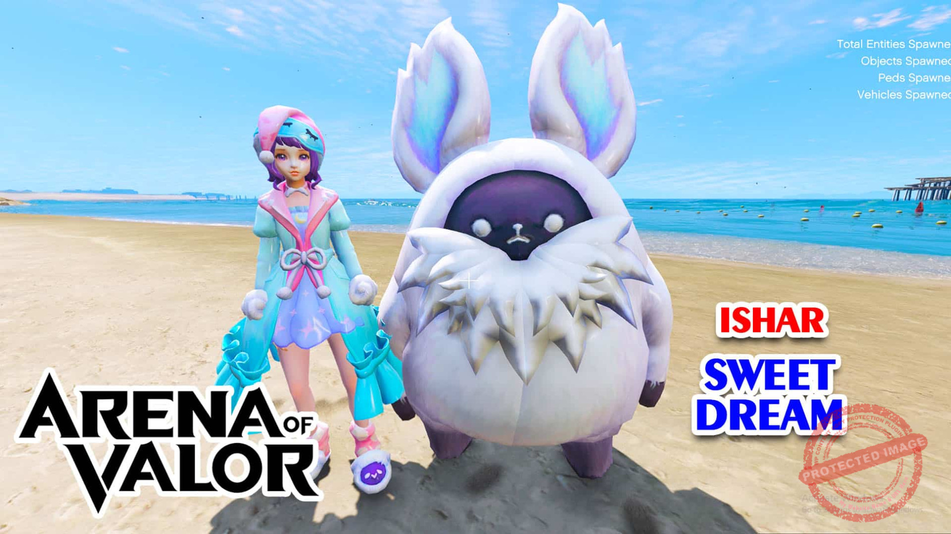 GTA 5 Mod Ishar Sweet Dream Arena of Valor