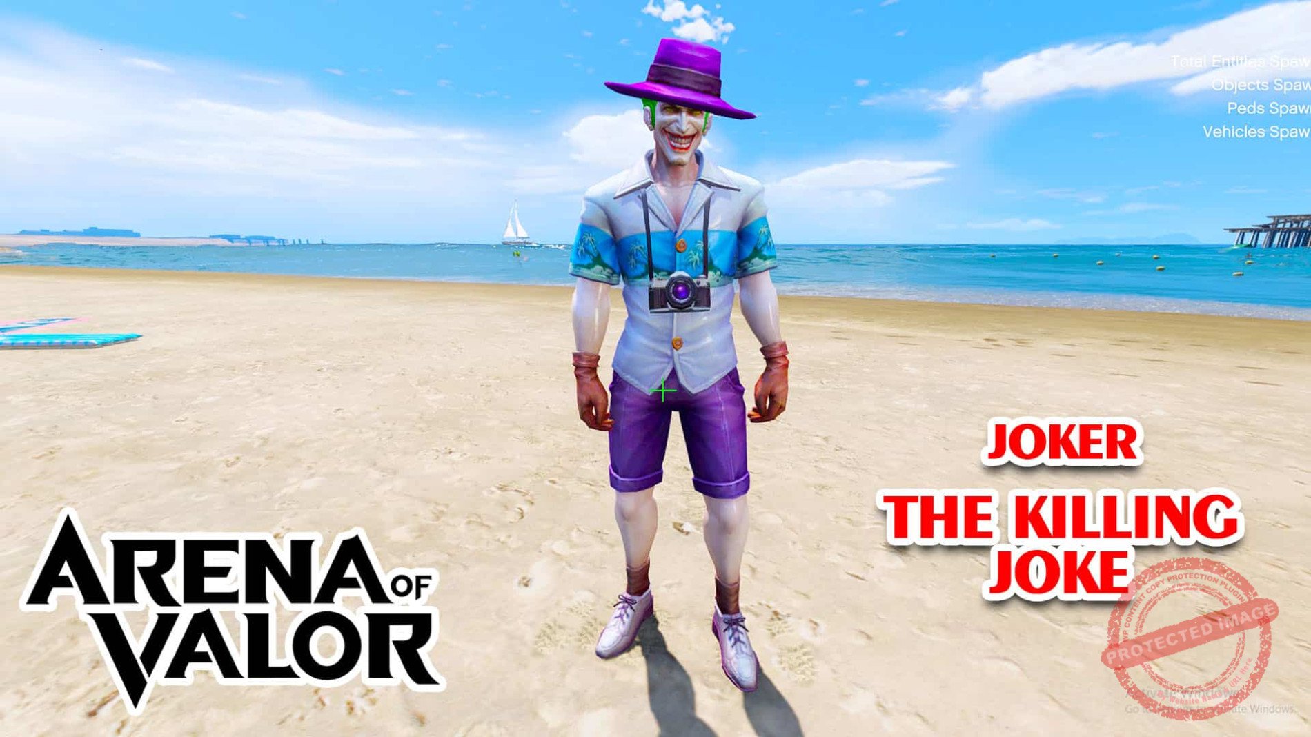 GTA 5 Mod Joker The Killing Joke Arena of Valor