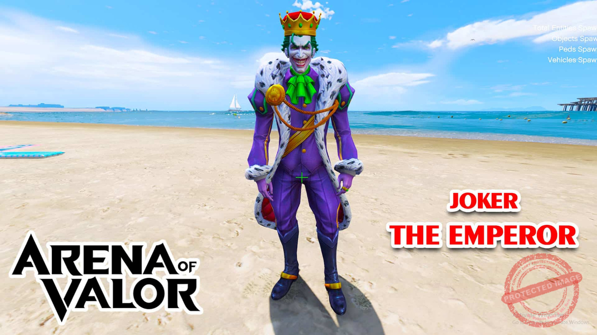 GTA 5 Mod Joker The Emperor Arena of Valor