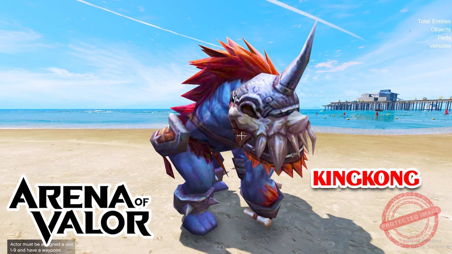 GTA 5 Mod KingKong Arena of Valor