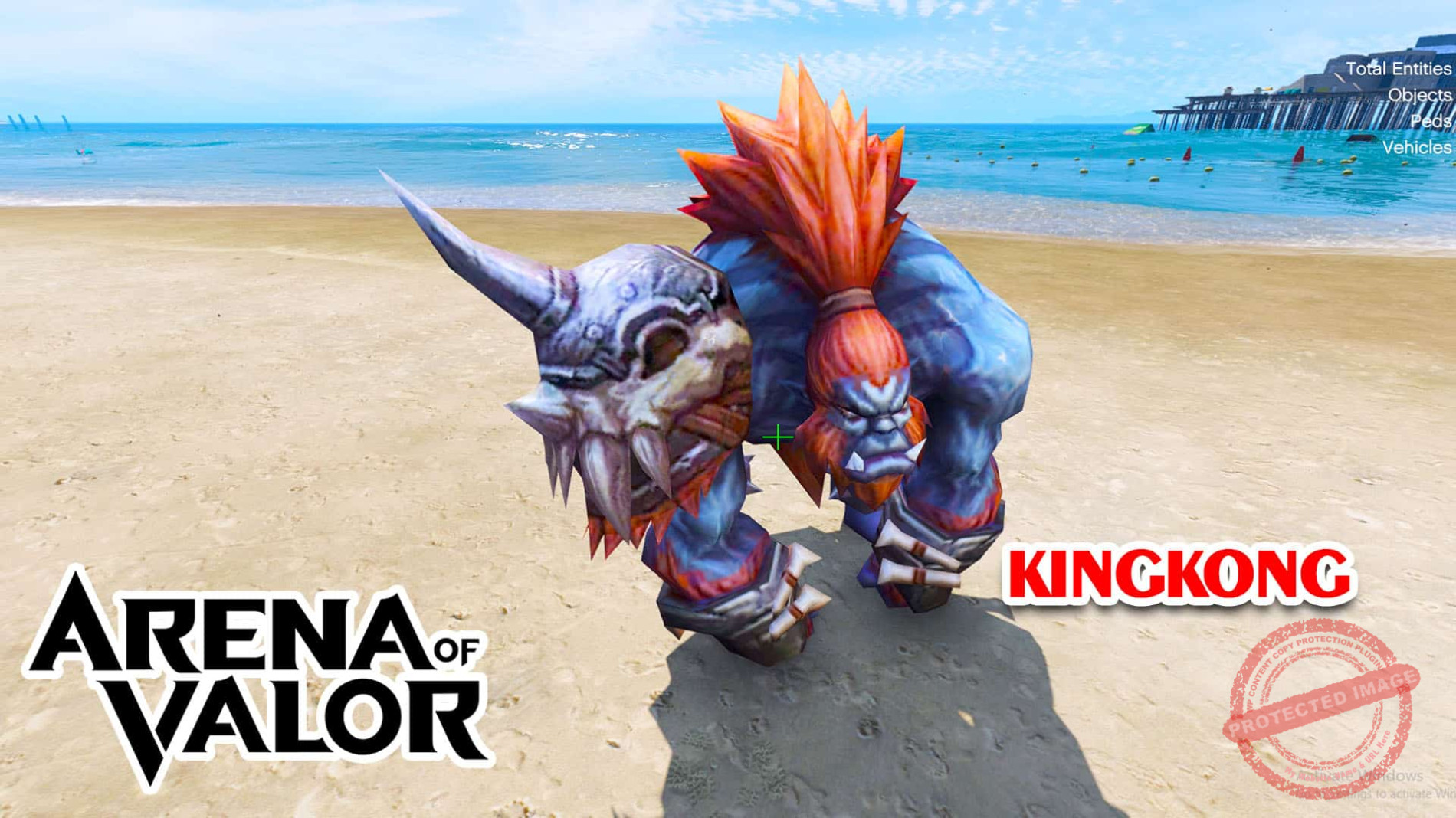 GTA 5 Mod KingKong Arena of Valor