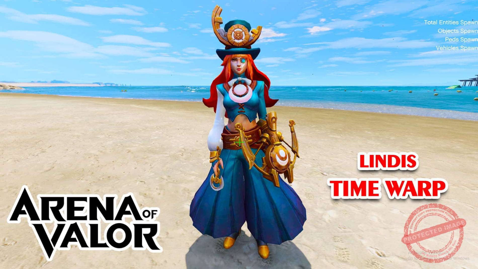 GTA 5 Mod Lindis Time Warp Arena of Valor