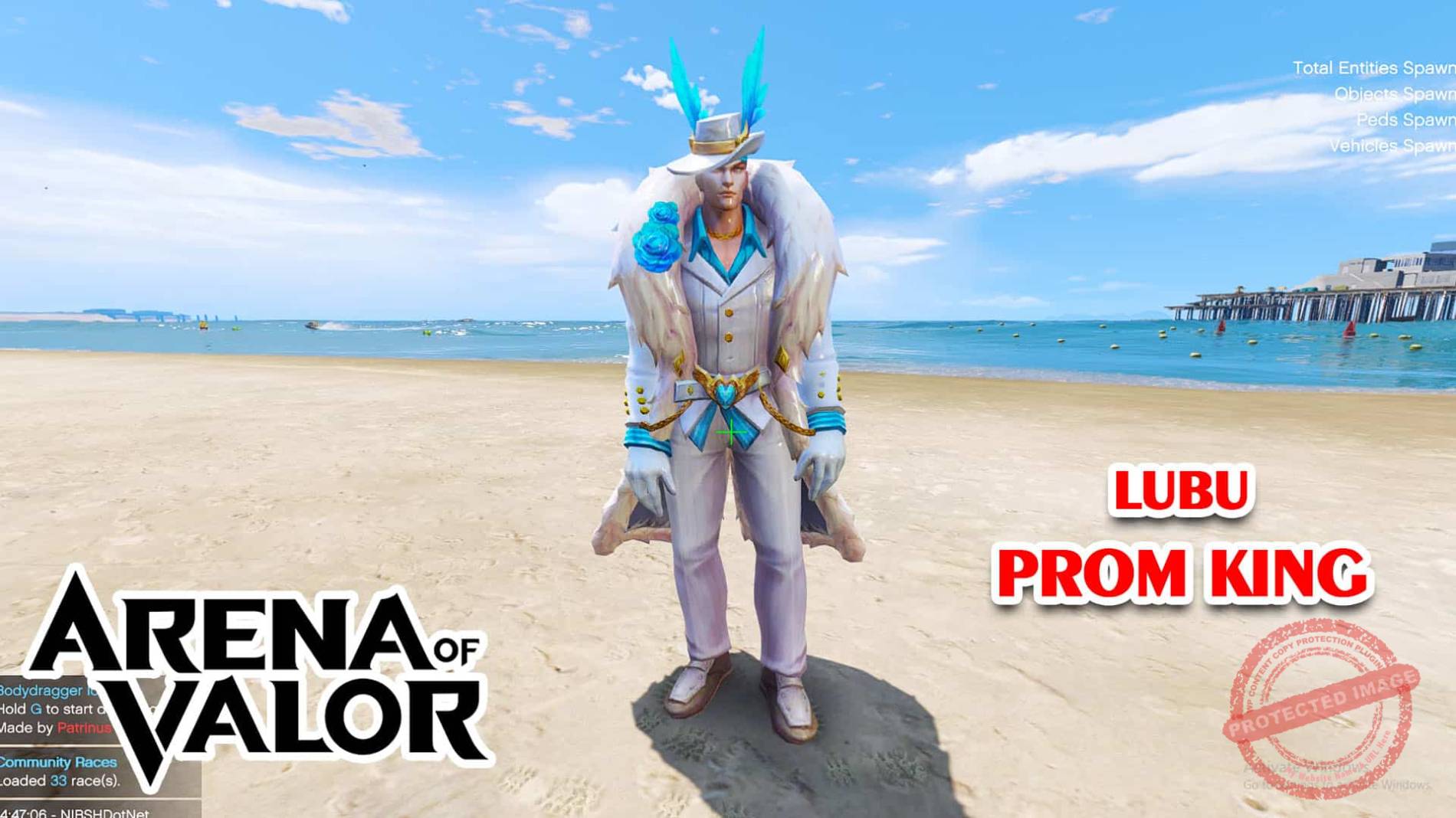 GTA 5 Mod Lubu Prom King Arena of Valor