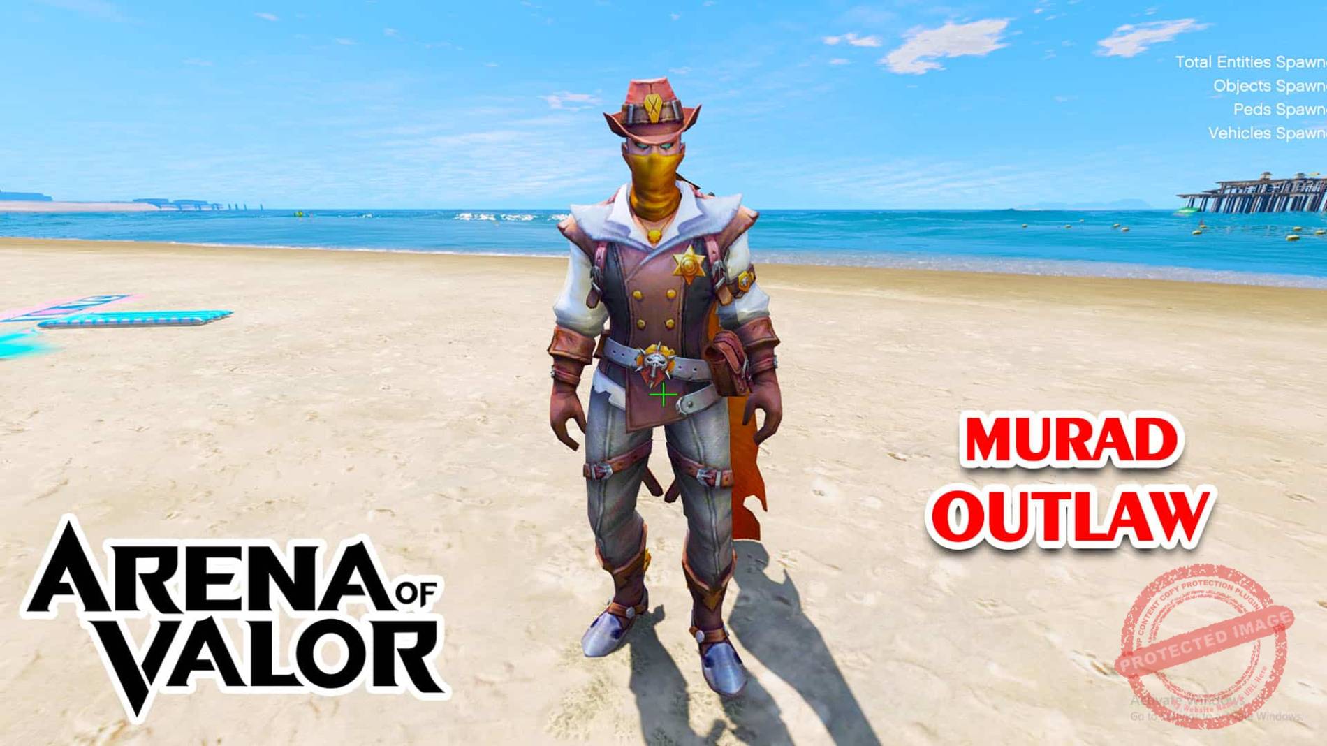 GTA 5 Mod Murad Outlaw Arena of Valor