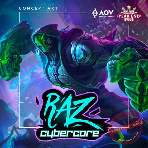 GTA 5 Mod Raz Cybercore Arena of Valor