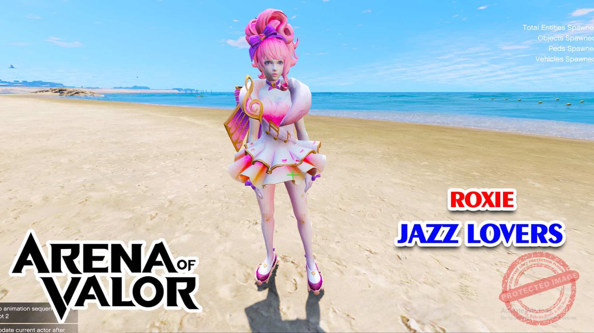 GTA 5 Mod Roxie Jazz Lovers Arena of Valor