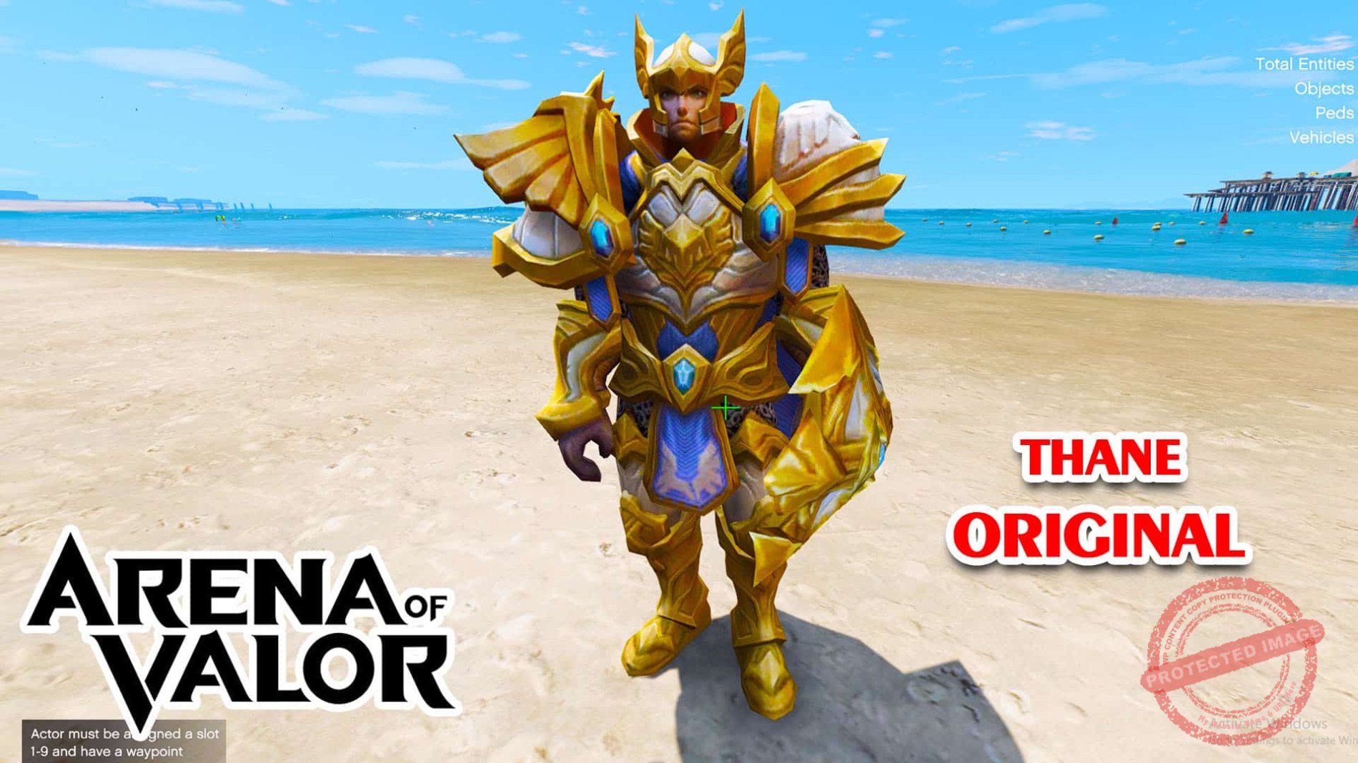 GTA 5 Mod Thane Original Arena of Valor