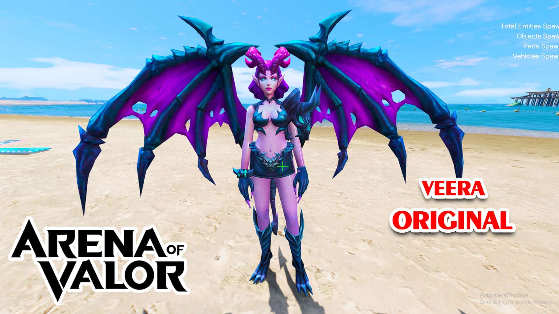 GTA 5 Mod Veera Original Arena of Valor