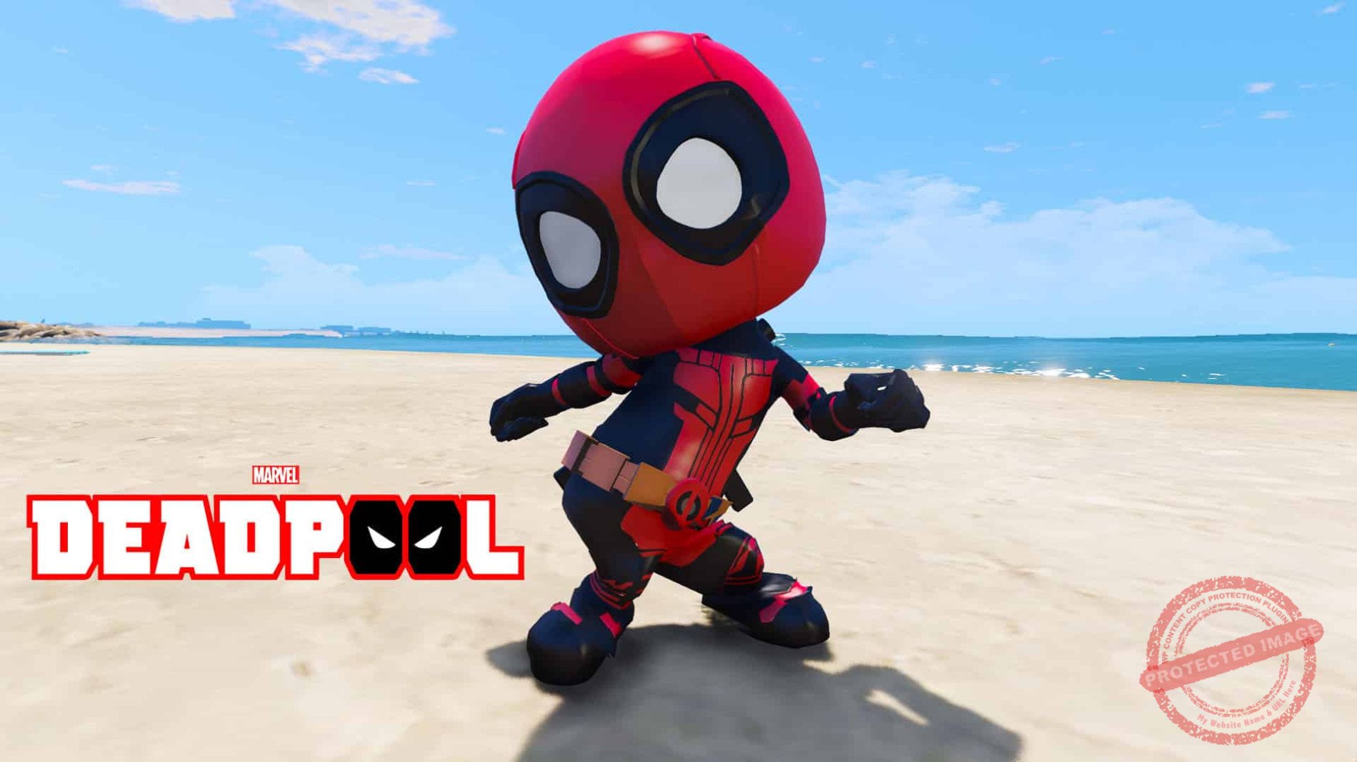 GTA 5 Mods Deadpool Kid