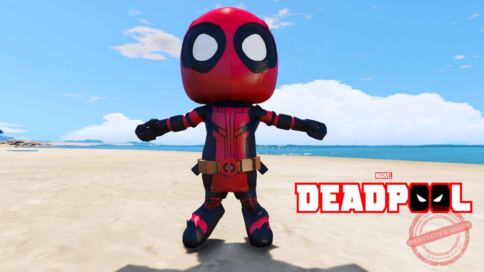 GTA 5 Mods Deadpool Kid