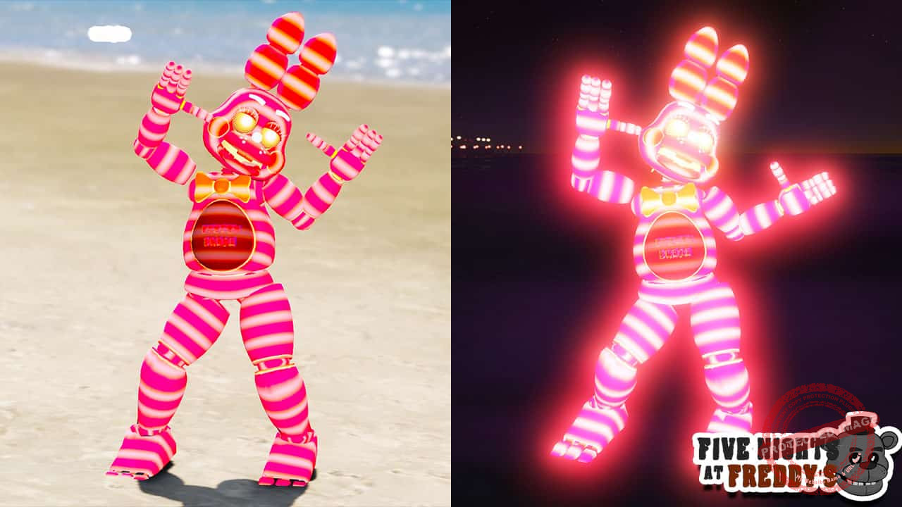 GTA 5 Mods FNAF System Error Toy Bonnie
