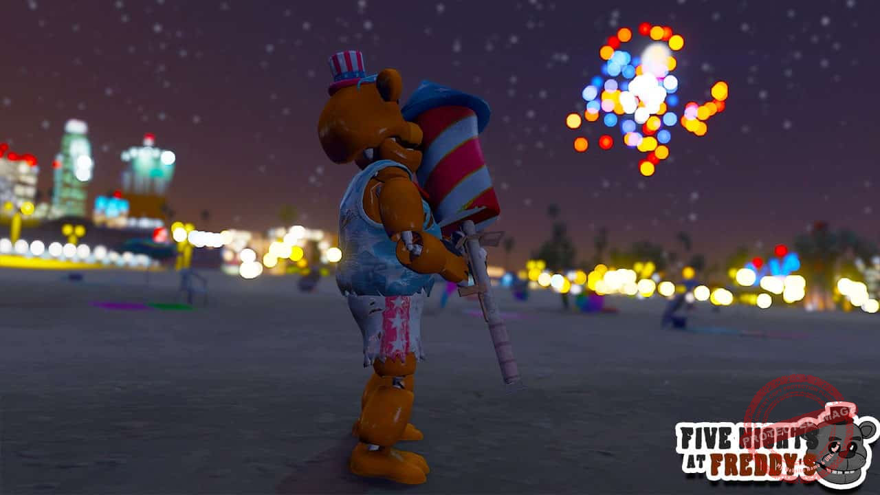 GTA 5 Mods FNAF Firework Freddy