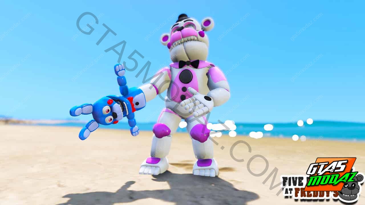 GTA 5 Mods FNAF Funtime Freddy