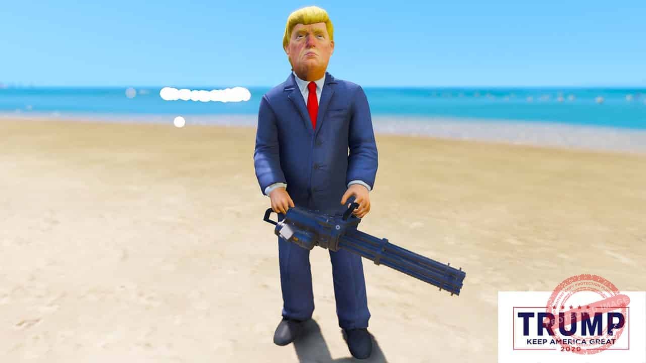 GTA 5 Mods Donald Triump