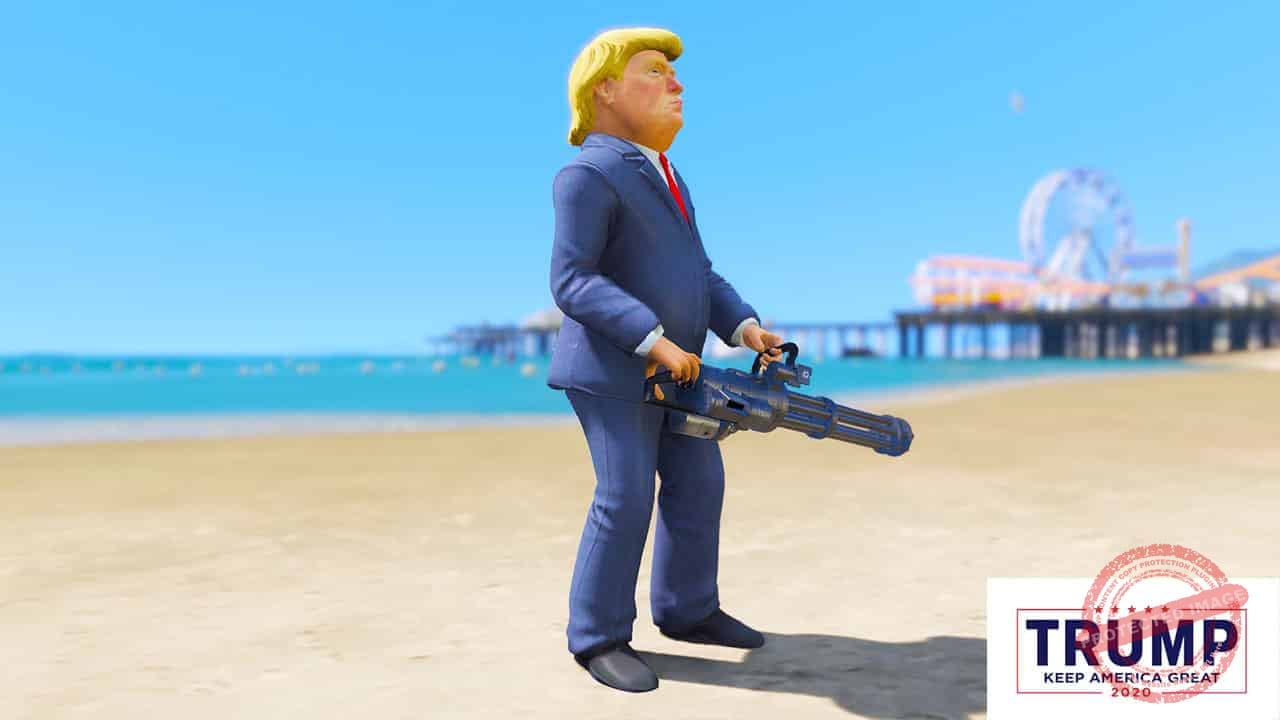 GTA 5 Mods Donald Triump