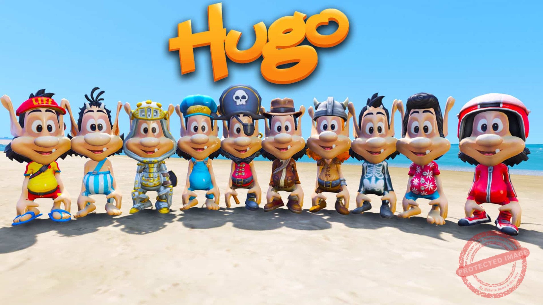 GTA 5 Mods Hugo Full Pack