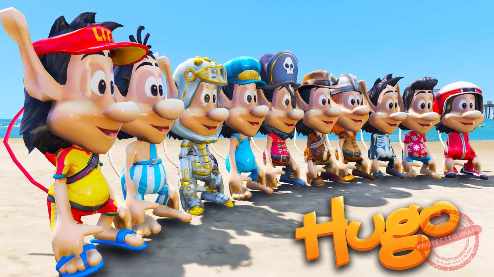 GTA 5 Mods Hugo Full Pack