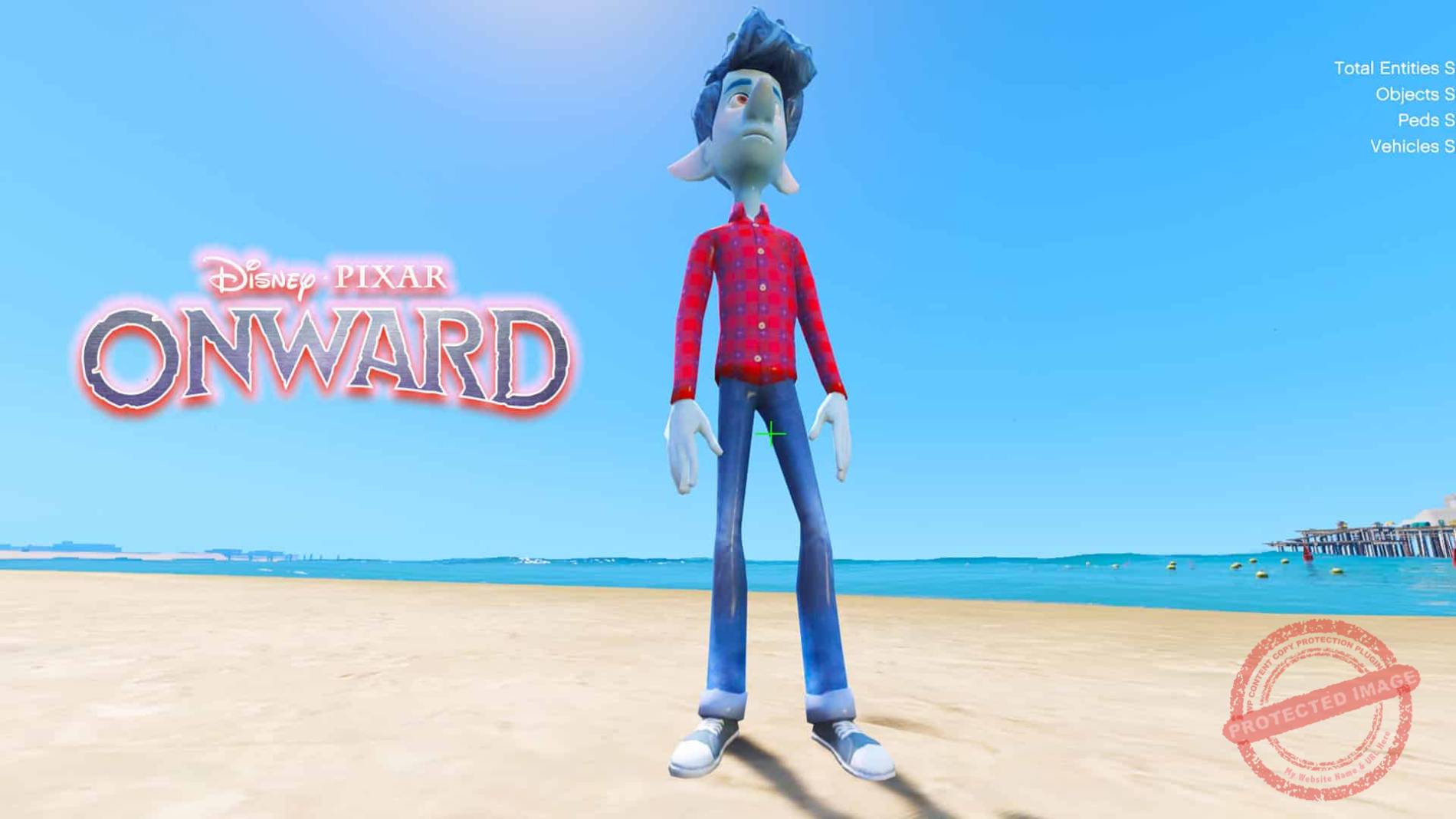 GTA 5 Mod Ian in Onward