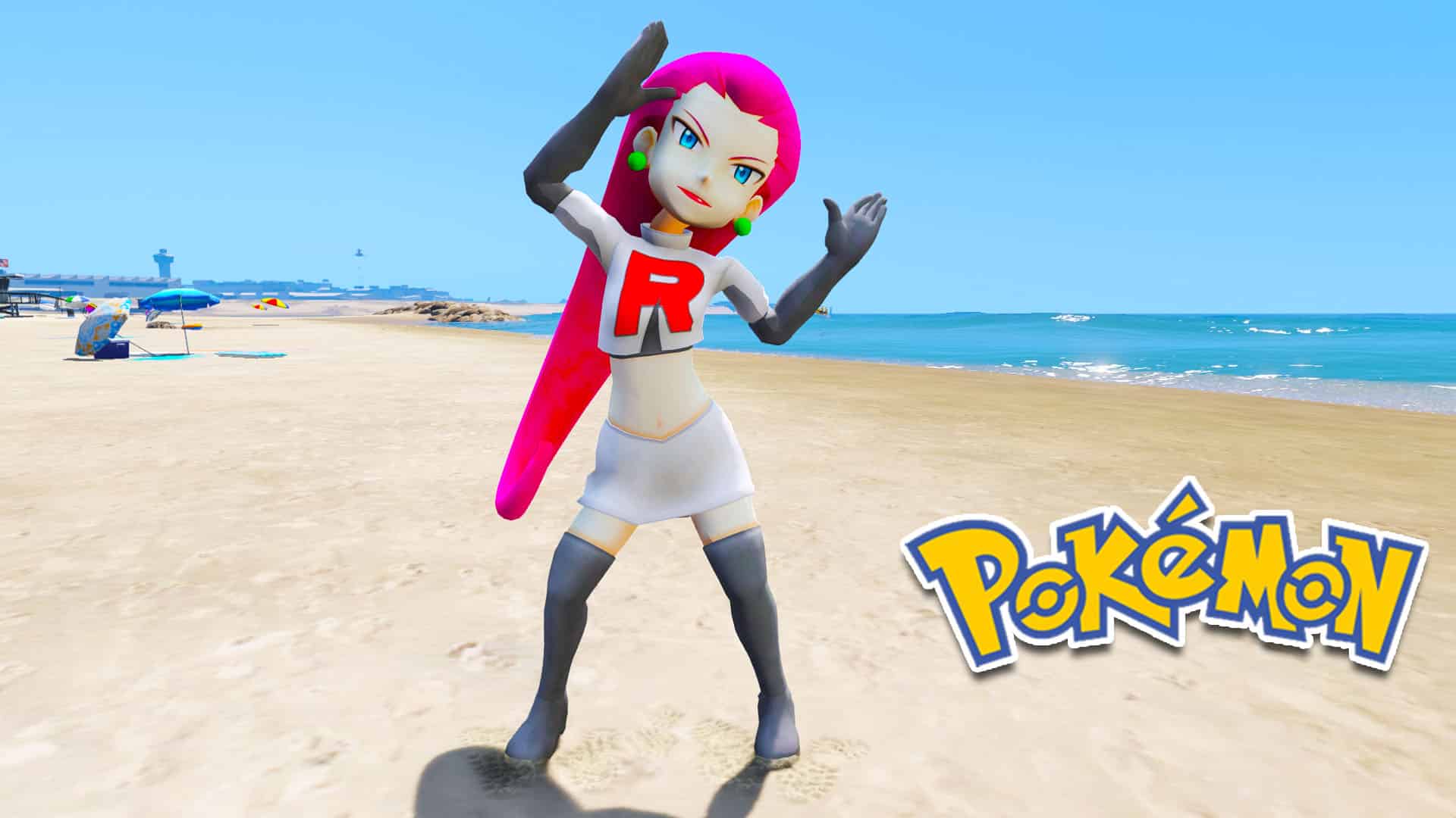 GTA 5 Mods Jessie in Team Rocket
