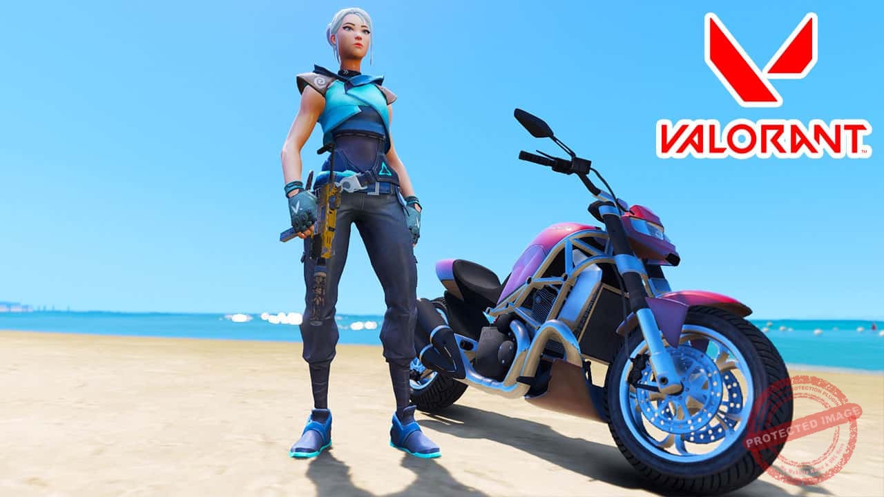 GTA 5 Mods Valorant Jett