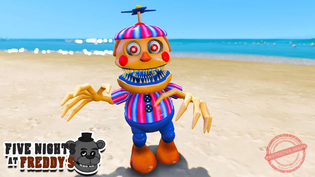 GTA 5 Mods FNAF Nightmare Balloon Boy