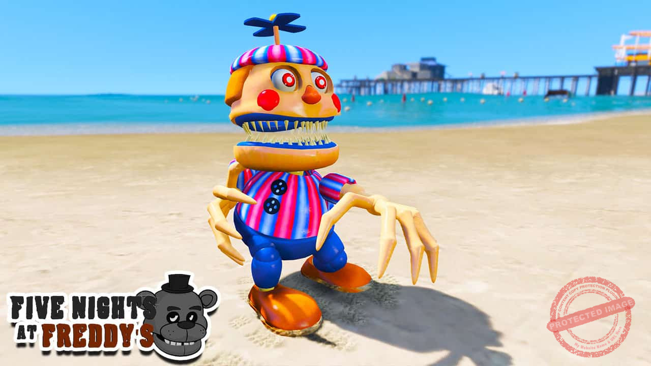 GTA 5 Mods FNAF Nightmare Balloon Boy
