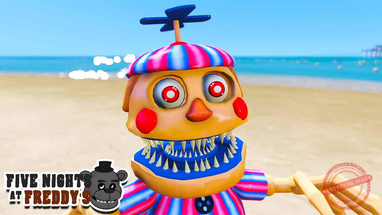 GTA 5 Mods FNAF Nightmare Balloon Boy