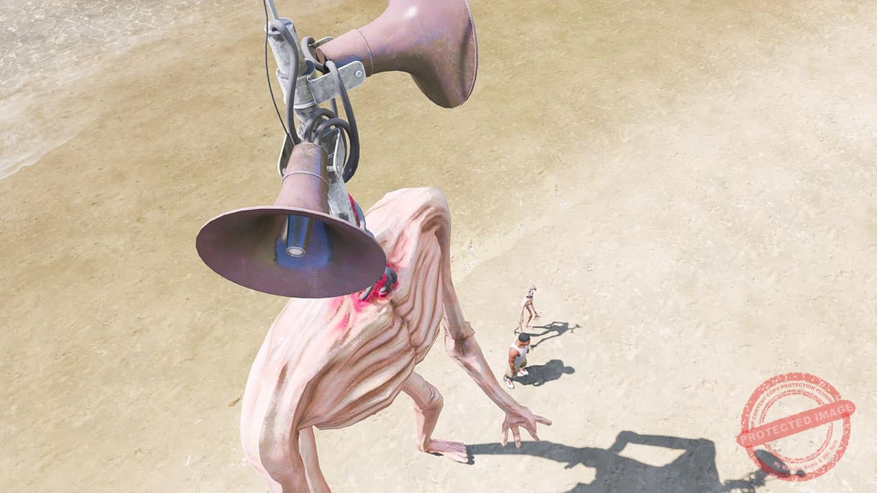 GTA 5 Mods Siren Head V2