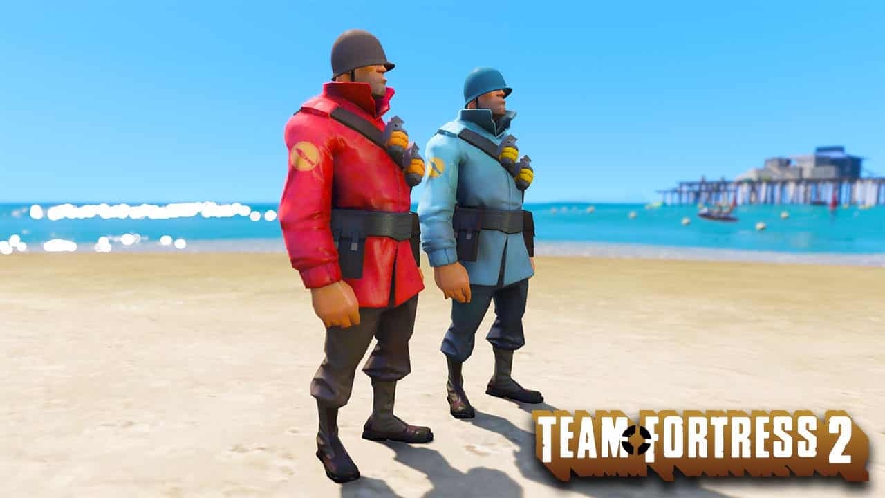 GTA 5 Mods Team Fortress 2 SOLDIER