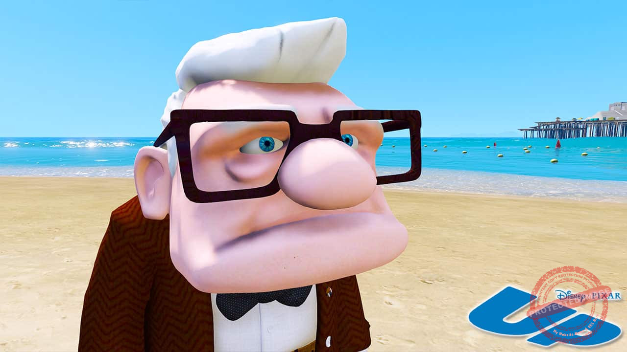 GTA 5 Mods Carl Fredricksen