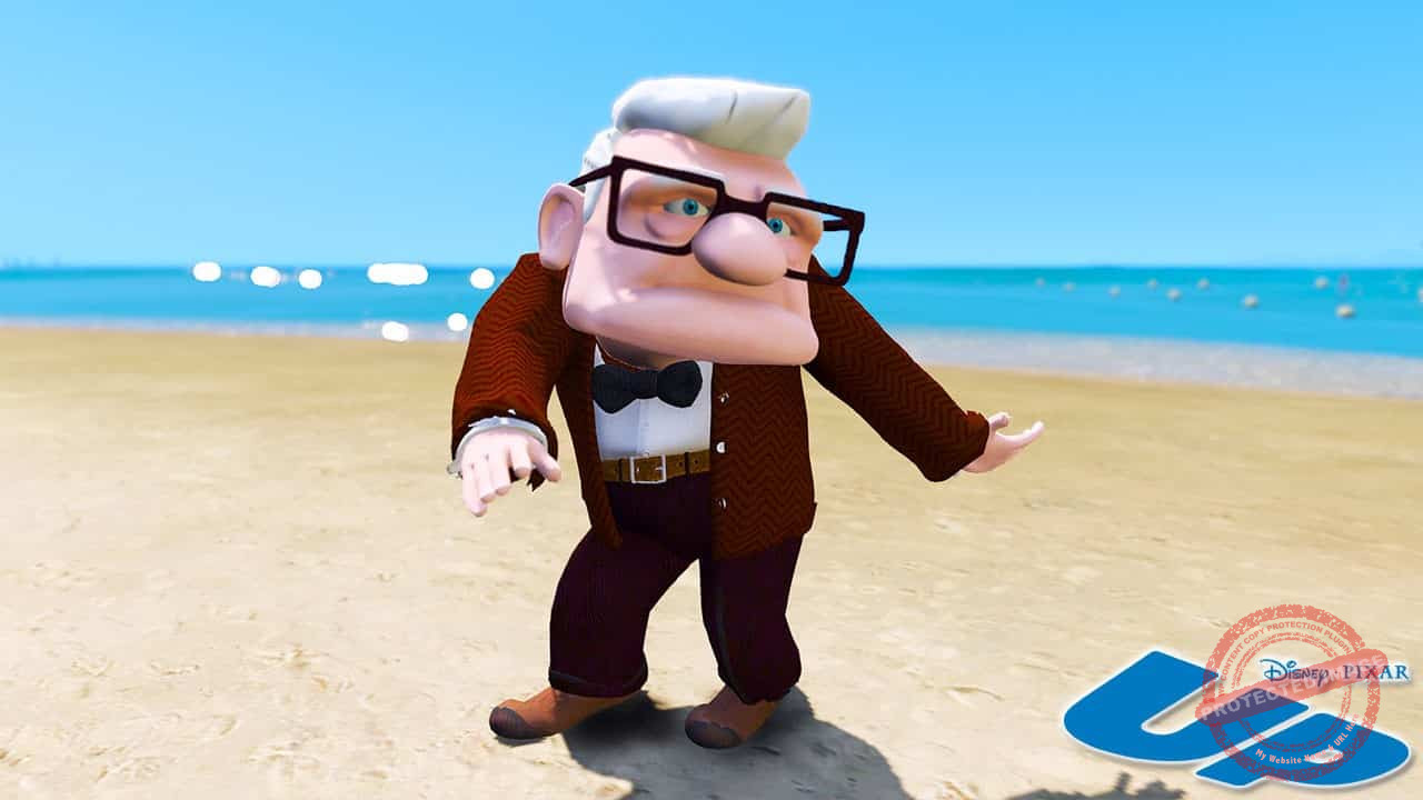 GTA 5 Mods Carl Fredricksen
