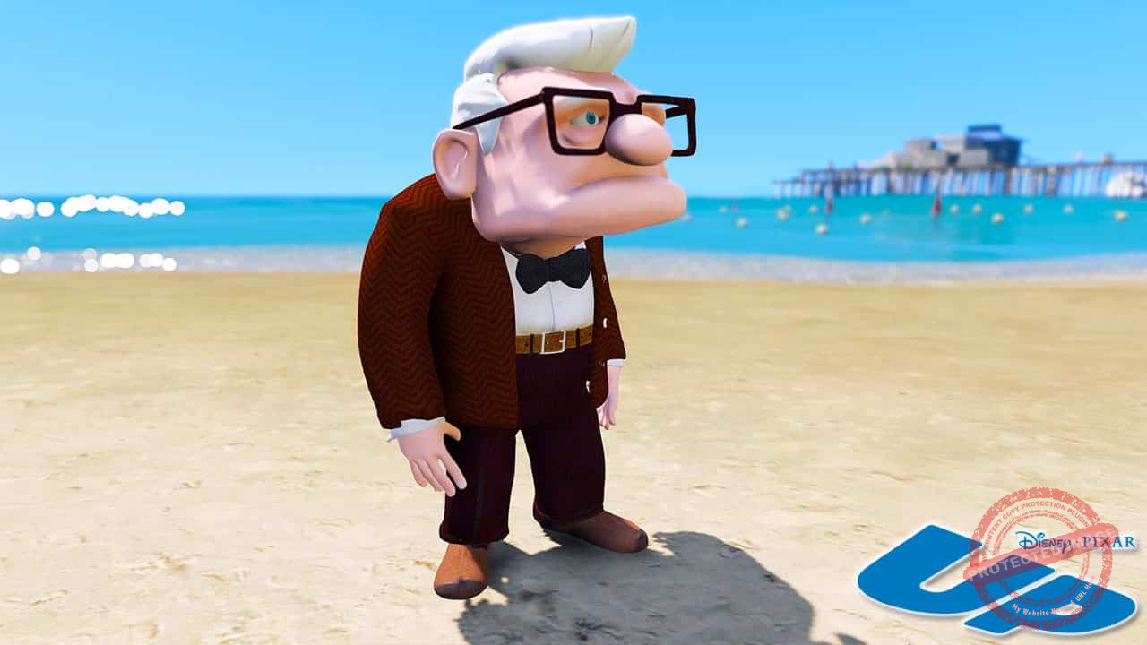 GTA 5 Mods Carl Fredricksen
