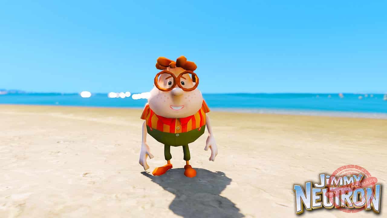 GTA 5 Mods Carl Wheezer in Jimmy Neutron