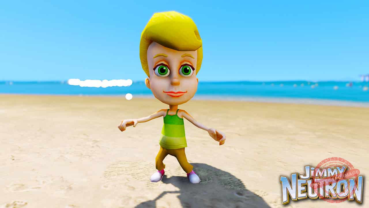 GTA 5 Mods Cindy Vortex in Jimmy Neutron