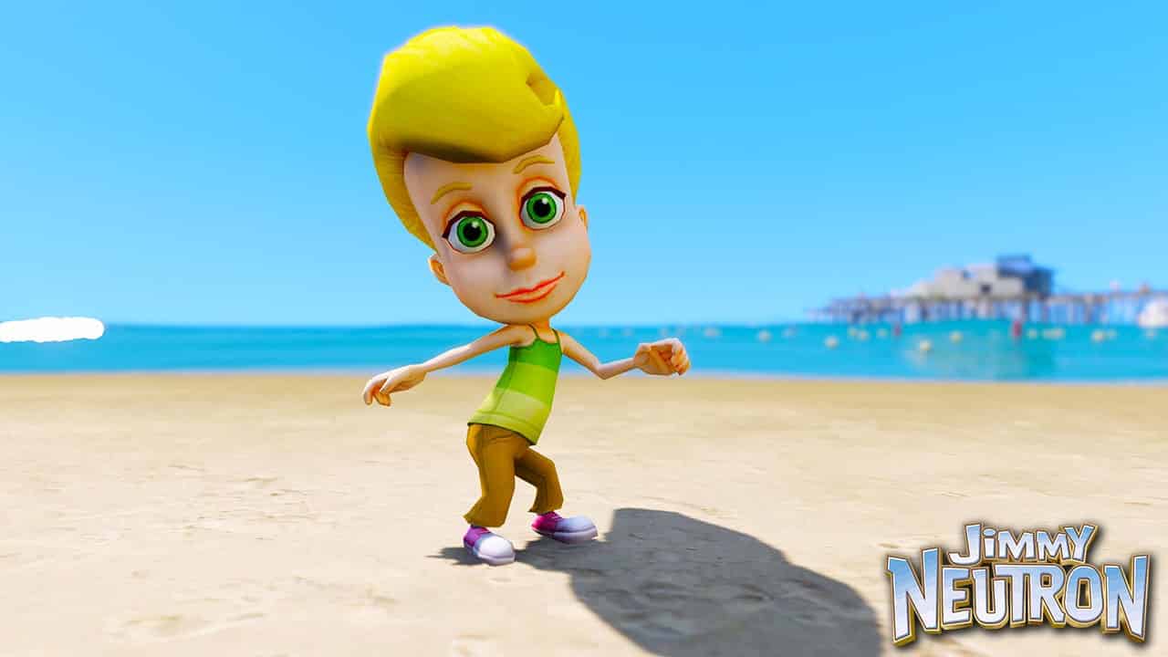 GTA 5 Mods Cindy Vortex in Jimmy Neutron