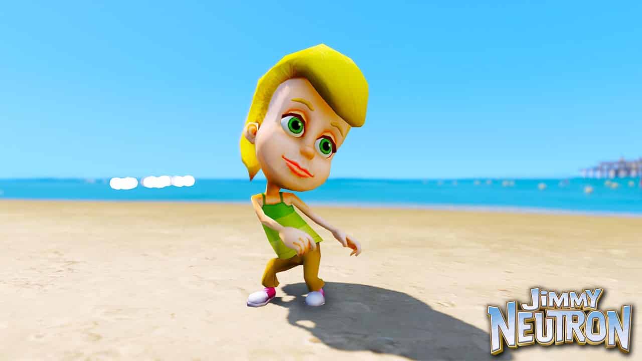 GTA 5 Mods Cindy Vortex in Jimmy Neutron