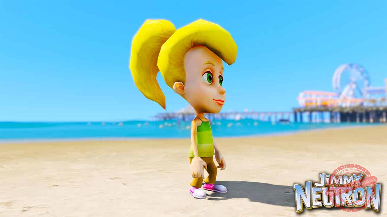 GTA 5 Mods Cindy Vortex in Jimmy Neutron