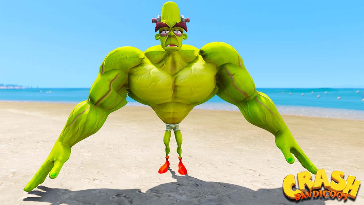 GTA 5 Mods Dr. Nitrus Brio HULK