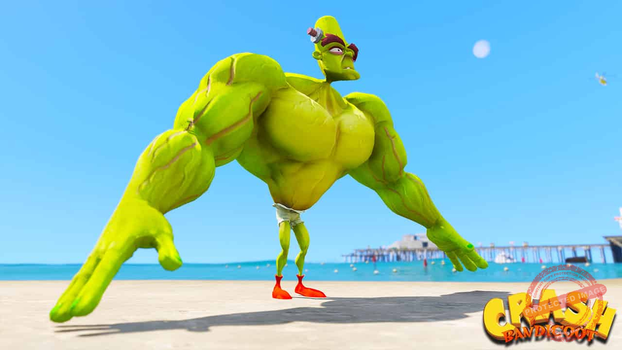GTA 5 Mods Dr. Nitrus Brio HULK