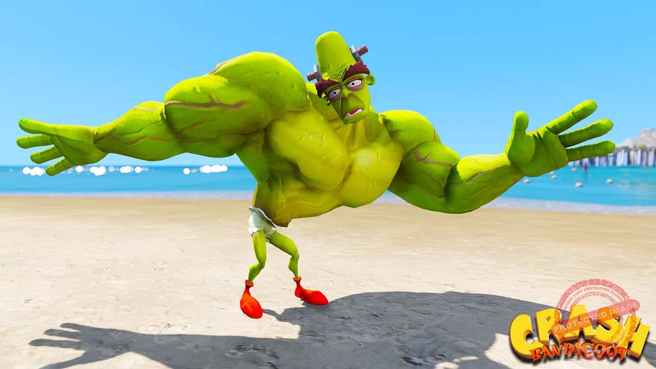 GTA 5 Mods Dr. Nitrus Brio HULK