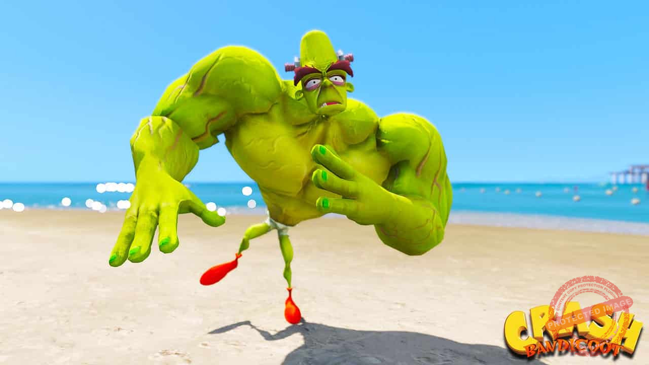 GTA 5 Mods Dr. Nitrus Brio HULK